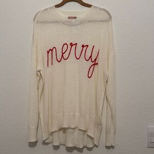 Show Me Your MuMu Cream Sweater “Merry”